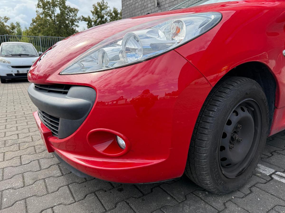 Peugeot 206+ original Stoßstange Stoßfänger vorne KKN Rot Aden BJ11